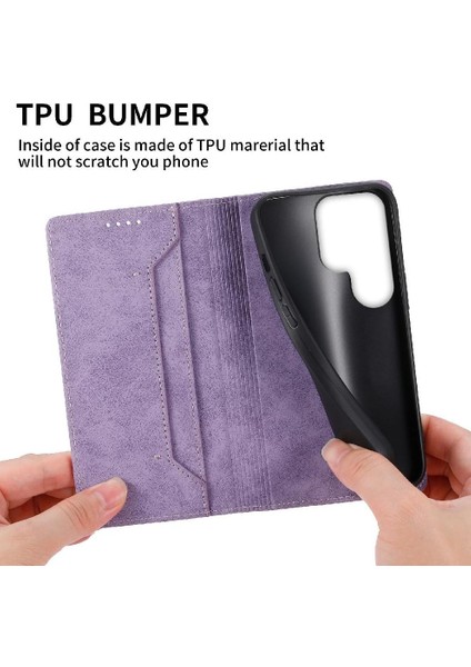 Samsung Galaxy S23 Ultra Darbeye Kart Yuvası Iş Tpu Için Flip Case (Yurt Dışından) indirimleri