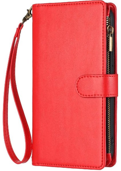 Oppo Case 4g Için Kılıf Folio Kapak Cüzdan Fermuar Pu Deri Kart Yuvaları Kapak (Yurt Dışından) indirimleri
