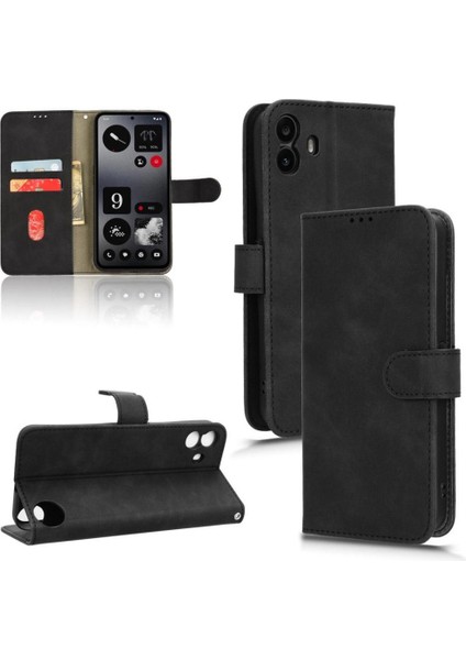 Nothing Flip Case Cmf Telefon 1 Yan Toka Pu Deri Cüzdan Kart (Yurt Dışından)