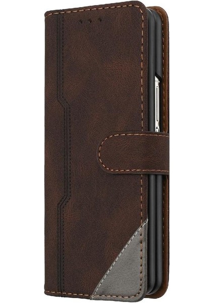 Samsung Galaxy Z Için Kılıf Fold 6 Kart Yuvaları Kapak Handy Standı Manyetik (Yurt Dışından)