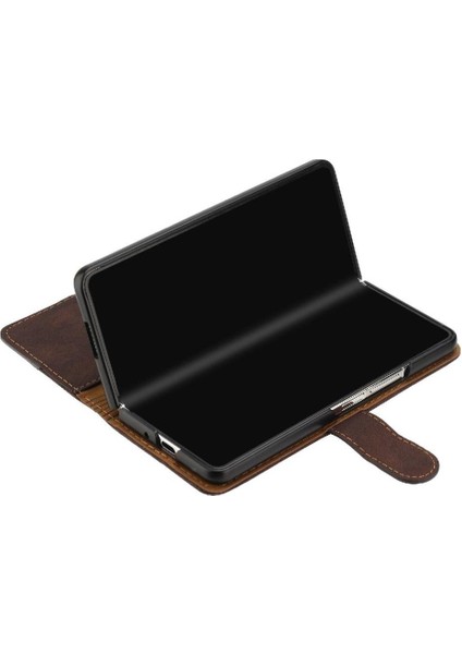 Samsung Galaxy Z Için Kılıf Fold 6 Kart Yuvaları Kapak Handy Standı Manyetik (Yurt Dışından)
