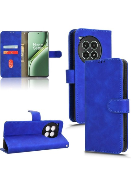 Oneplus Ace 3 Pro Için Flip Case Pu Deri Kart Yuvaları Tutucu Yan Toka (Yurt Dışından)