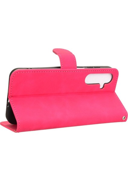 Samsung Galaxy M35 Kickstand Pu Deri Yan Toka Kartı Için Flip Case (Yurt Dışından)