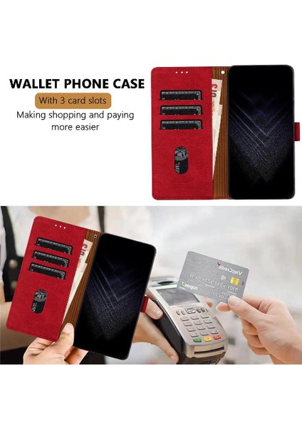 Oneplus Nord Ce 4 Lite 5g Için Kılıf Pu Deri Cüzdan Handy Standı Kartı (Yurt Dışından)