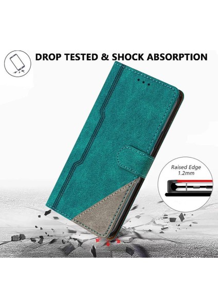 Xiaomi Poco M6 4g Kart Yuvaları Için Kılıf Kapak Manyetik Kapatma Pu Deri (Yurt Dışından)