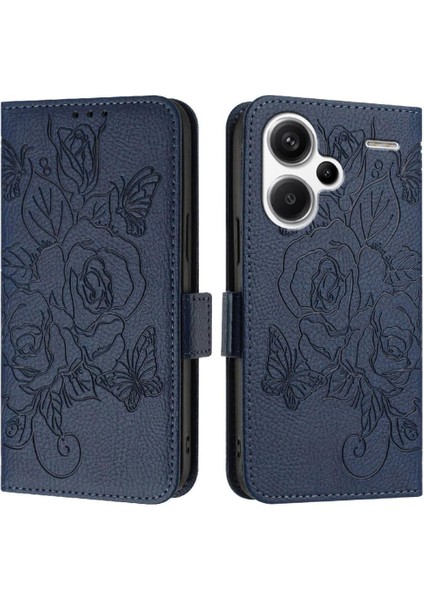 Xiaomi Redmi Için Not 13 Pro Artı Pu Deri Manyetik Cüzdan ile (Yurt Dışından)