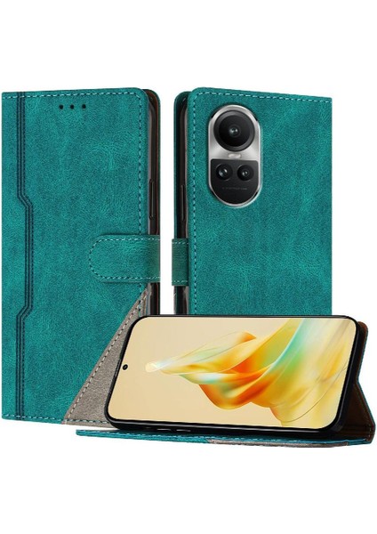 Oppo Oppo 10 Pro 5g Kart Yuvaları Için Kılıf Kapak Manyetik Kapatma Cüzdan (Yurt Dışından)