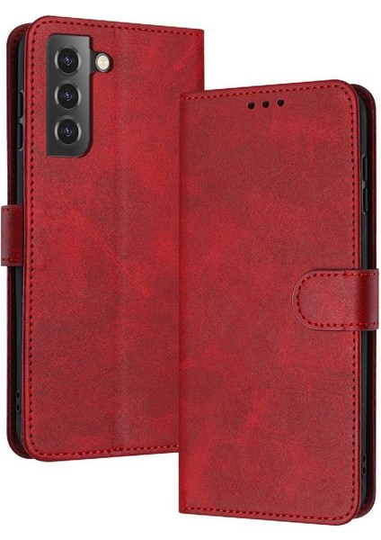 Toka Saf Renk ile Samsung Galaxy S22 Kickstand Için Flip Case (Yurt Dışından)