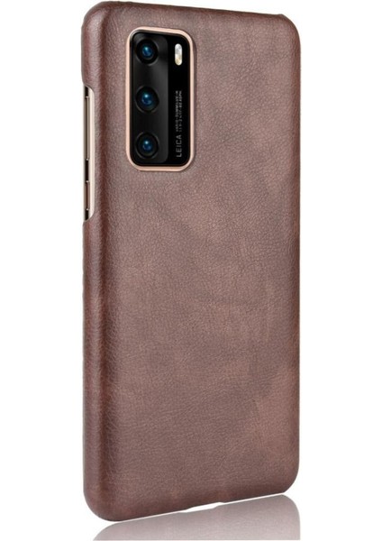 Huawei P40 Için Retro Kılıf Koruyucu Kapak Anti Scratch Retro Lychee (Yurt Dışından) fırsatları