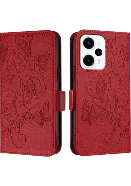 Xiaomi Poco X4 Gt 5g Pu Deri Manyetik Cüzdan Kredi Kartı ile (Yurt Dışından)