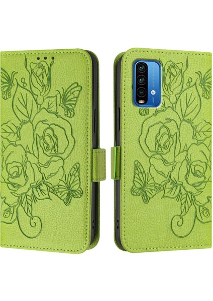 Xiaomi Redmi 9t Pu Deri Manyetik Cüzdan Kredi Kartı Yuvası ile (Yurt Dışından)