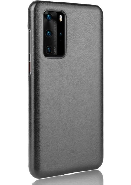 Manyi Mall Huawei P40 Pro Lychee Desen Koruyucu Kapak Için Retro Kılıf Anti Retro (Yurt Dışından)