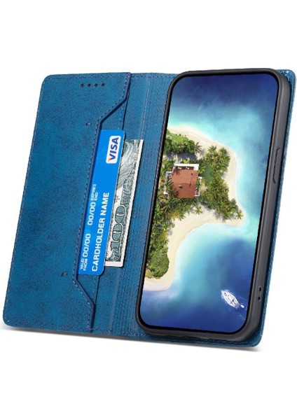 IPhone 14 Iş Rahat Kickstand Darbeye Tpu Kart Yuvası Için Flip Case (Yurt Dışından) fırsatları