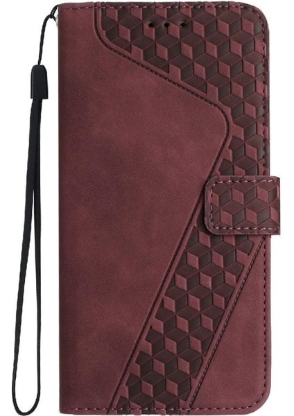 Onur X7B Kart Yuvaları Kapak Için Telefon Kılıfı Kickstand Manyetik Flip Folio (Yurt Dışından)