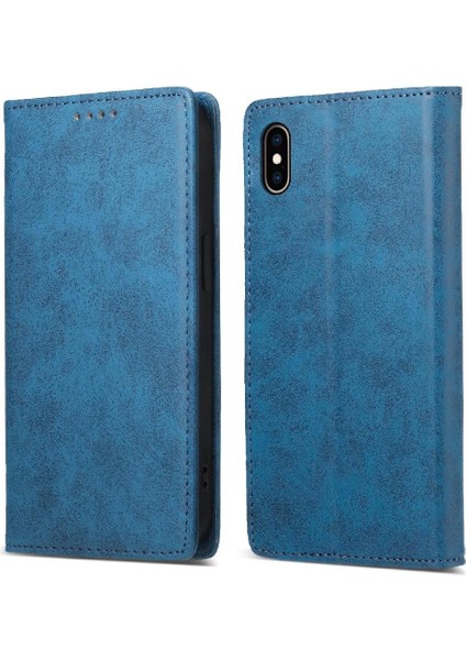 IPhone Xs Max Darbeye Iş Rahat Tpu Kart Yuvası Için Flip Case (Yurt Dışından)
