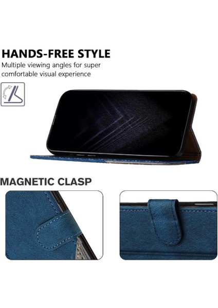 Oppo Oppo 12 5g Için Kılıf Cüzdan Handy Standı Kart Yuvaları Kapak Manyetik (Yurt Dışından) fiyatları