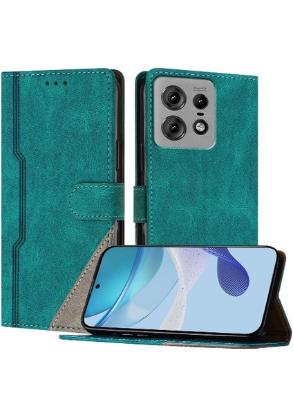 Motorola Moto Kenar 50 Pro Kart Yuvaları Için Kılıf Kapak Handy Standı Cüzdan (Yurt Dışından)