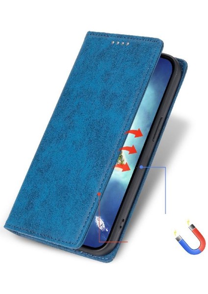 IPhone 15 Için Flip Case Pro Max Iş Rahat Kart Yuvası Kickstand Tpu (Yurt Dışından)