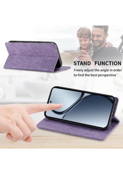 Realme C65 Kickstand Darbeye Kart Yuvası Iş Rahat Için Flip Case (Yurt Dışından) modelleri