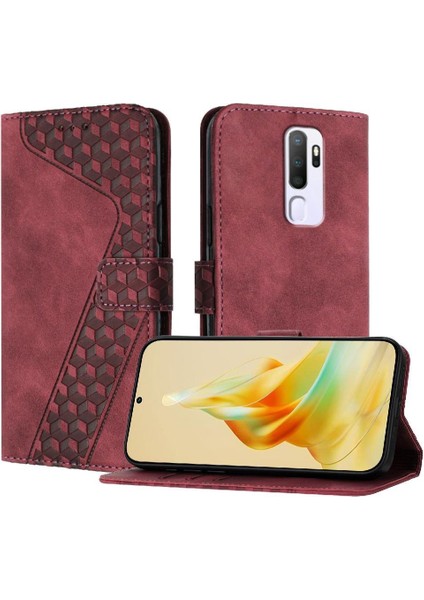 Oppo A5 2020/A9 2020 Kart Yuvaları Için Telefon Kılıfı Kapak Flip Folio Cüzdan (Yurt Dışından)
