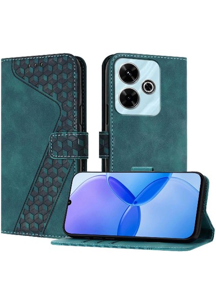 Telefon Kılıfı Için Xiaomi Redmi 13 4g Kart Yuvaları Kapak Manyetik Flip Folio (Yurt Dışından)