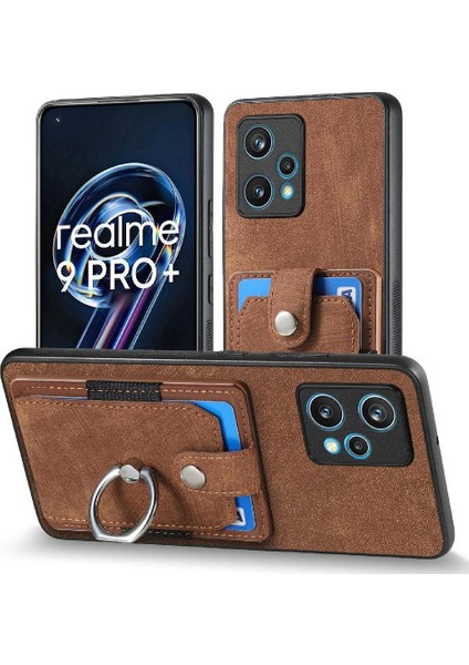Realme 9 Pro Artı Crad Yuvası Standı Manyetik Araç Montaj Yüzük Tutucu (Yurt Dışından)