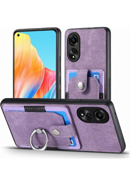Oppo A78 4g Crad Yuvası Halka Tutucu Manyetik Araç Montaj Standı Için Kılıf (Yurt Dışından)