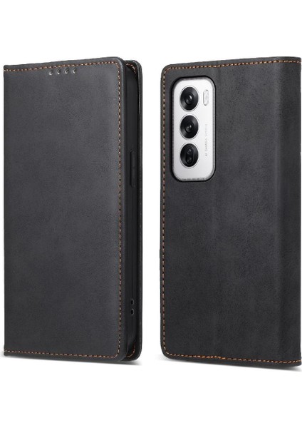 Oppo Oppo 12 5g Tpu Darbeye Kickstand Iş Rahat Için Flip Case (Yurt Dışından)