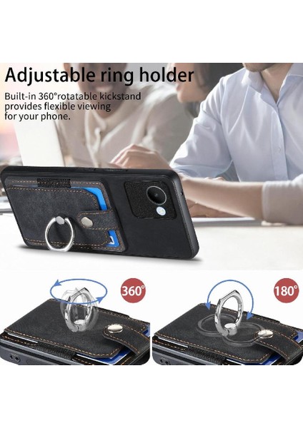 Realme C30 Için Kılıf Halka Tutucu Standı Crad Yuvası Manyetik Araç Montaj (Yurt Dışından) fırsatları