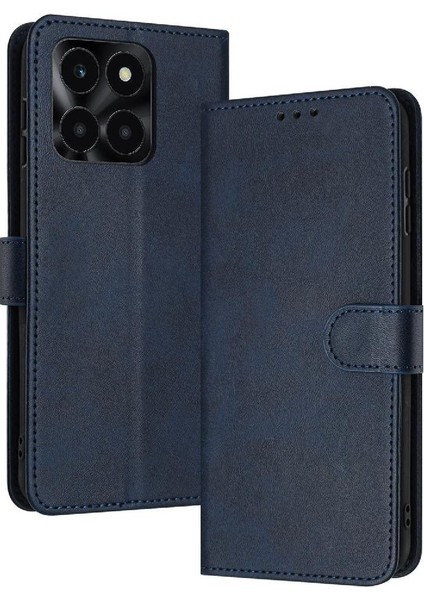 Toka ile Kart Yuvası Saf Renk Kickstand ile Onur X6A Için Flip Case (Yurt Dışından)