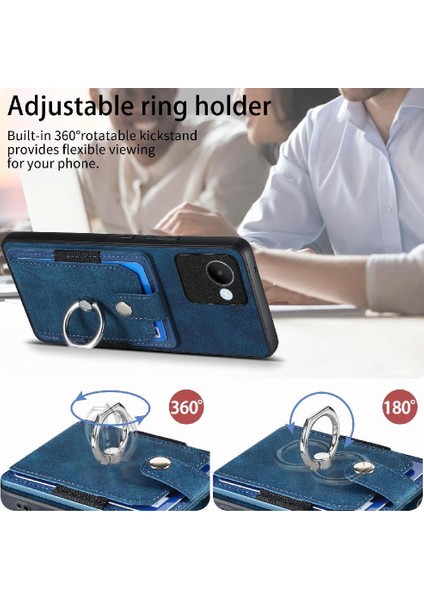 Realme C30 Için Kılıf Halka Tutucu Standı Crad Yuvası Manyetik Araç Montaj (Yurt Dışından) modelleri