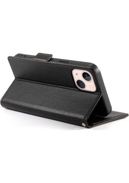 IPhone 13 Için Flip Case Mini Kartvizit Yuvaları Cüzdan Günlük Kullanım Flip (Yurt Dışından)