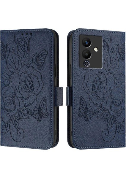 Kredi Kartı Yuvası Pu ile Infinix Not 12 Pro 5g Manyetik Cüzdan Için Kılıf (Yurt Dışından)