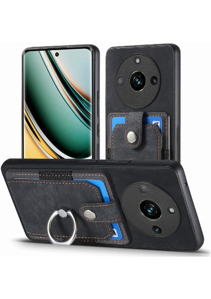 Realme 11 Pro Crad Yuvası Için Kılıf Manyetik Araç Montaj Standı Halka Tutucu (Yurt Dışından)