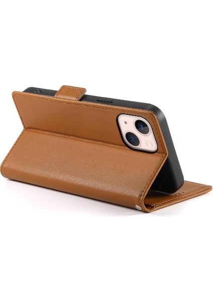 IPhone 13 Için Flip Case Mini Kartvizit Yuvaları Cüzdan Günlük Kullanım Flip (Yurt Dışından)
