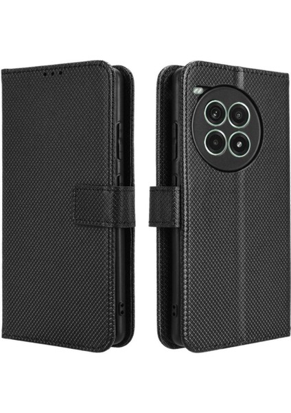 Oneplus Ace 3 Pro Kickstand Kapak Manyetik Cüzdan Kart Tutucu Için Kılıf (Yurt Dışından)