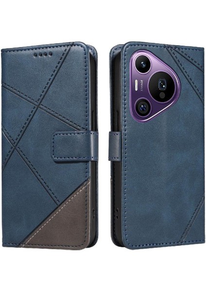 Elmas Dikiş ile Huawei Pura 70 Pro Için Flip Case Yüksek Kaliteli ve (Yurt Dışından)