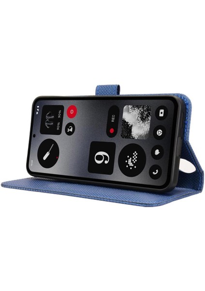 Nothing Kılıf Cmf Telefon 1 Kapak Manyetik Cüzdan Kickstand Kart Tutucu (Yurt Dışından)