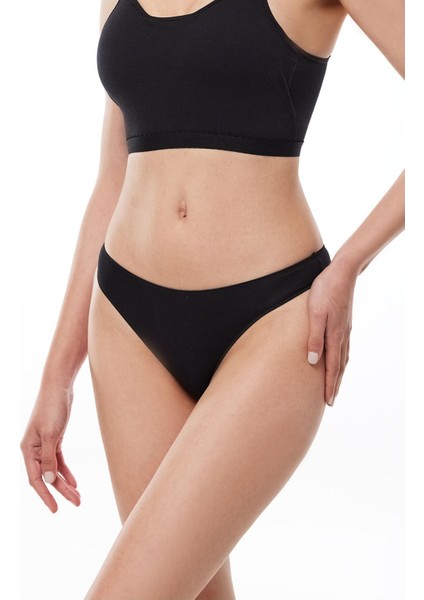 186 4'lü Paket Kadın Modal Düşük Bel Iz Yapmayan String & Tanga fiyatları