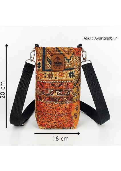 1 Litrelik Tasarım Matara Su Şişesi Taşıma Çantası Bottle Bag