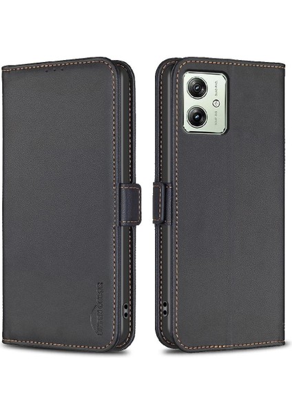 Motorola Moto G54 5g Manyetik Kart Yuvaları Tutucu Kickstand Pu Için Flip Case (Yurt Dışından) indirimleri
