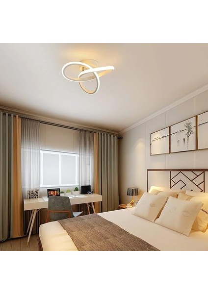 - Elegance Tavana Sabit LED Avize - Beyaz Kasa - Beyaz Işık fırsatları