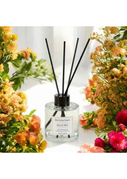 Çubuklu Oda Kokusu Madre Patchouli ve Bergamot Kokulu 100 ml