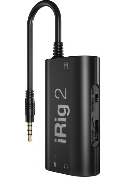 Müzik Reyonu Ik Multimedia Irig 2 Elektro &amp; Bas Gitar Ses Arabirimi (Ios)