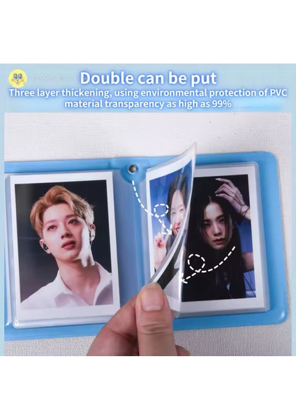 Sanrio Pochacco Pompompurin Sakura Y2K Kawai Kpop Kartlık Fotoğraf Albümü Çok Amaçlı Holder Binder Hediye 20 Yaprak 40 Adet Fotoğraf ve Kart Kapasiteli fiyatları