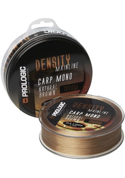 Density Mono Carp 1000 mt Natural Brown 0,35 mm