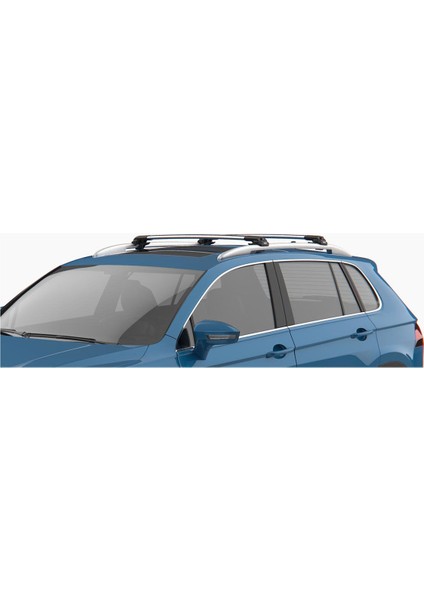 Air-1 Silver - Subaru Forester (Sh) Tavan Taşıyıcı Ara Atkı Seti, Gri, Uyumlu Model Yıl Aralığı 2008-2012