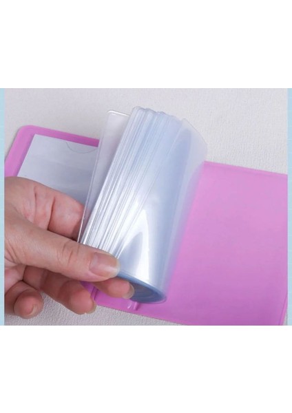 Sanrio Hello Kitty Sakura Y2K Kawai Kpop Kartlık Fotoğraf Albümü Çok Amaçlı Holder Binder Hediye 20 Yaprak 40 Adet Fotoğraf ve Kart Kapasiteli