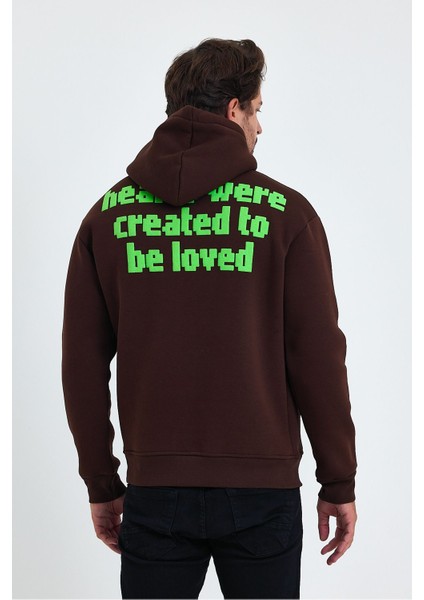 Erkek Standart Fit Normal Kesim Içi Polarlı 3 Iplik Kapüşonlu Pamuklu Sweatshirt indirimleri