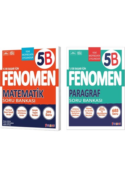 2025 5. Sınıf Matematik - Paragraf B Serisi Soru Seti 2 Kitap Güncel Müfredat